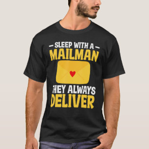 Camiseta Dormir Con Un Empleado Postal De Mailman 1