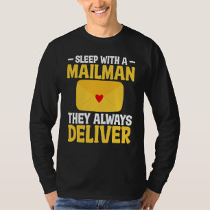 Camiseta Dormir Con Un Empleado Postal De Mailman 1