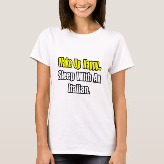 Camiseta Dormir con un italiano