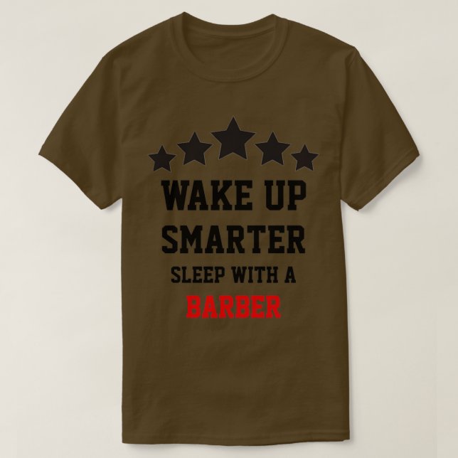 Camiseta Dormir Con Una Barbería (Diseño del anverso)