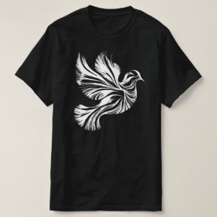 Camiseta Dormir contorno negro