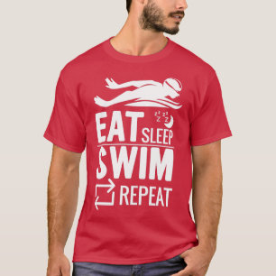 Camiseta DORMIR DE SUEÑO REPETIR Regalo deportivo de la cam