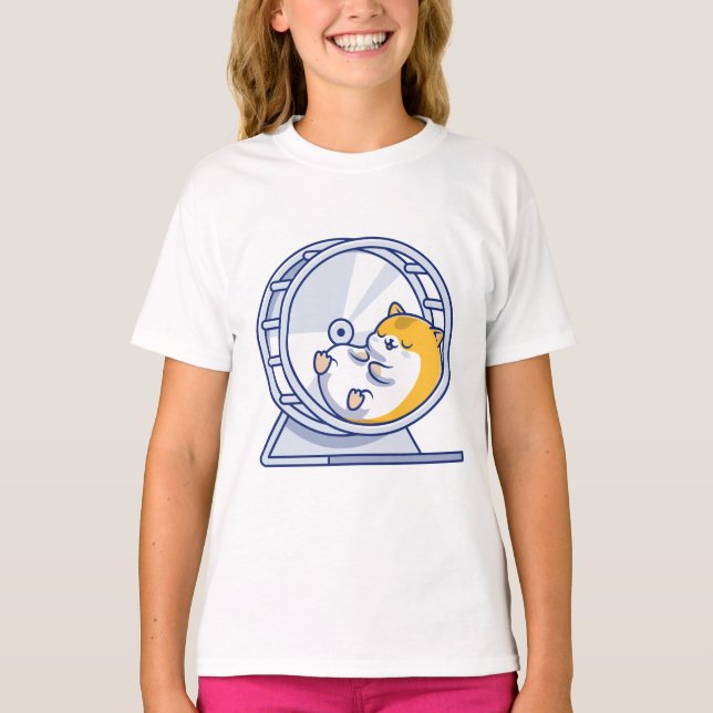 Camiseta Dormir del Hámster (Anverso)