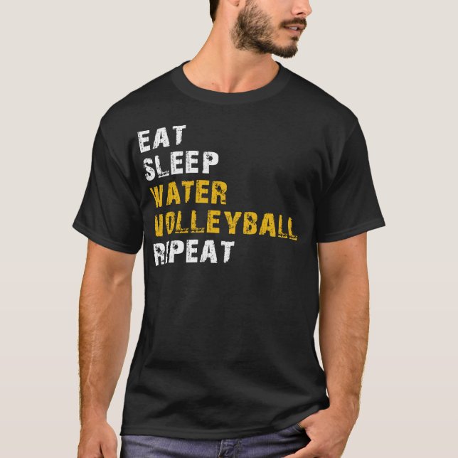Camiseta dormir Dormir Voleibol acuático (Anverso)