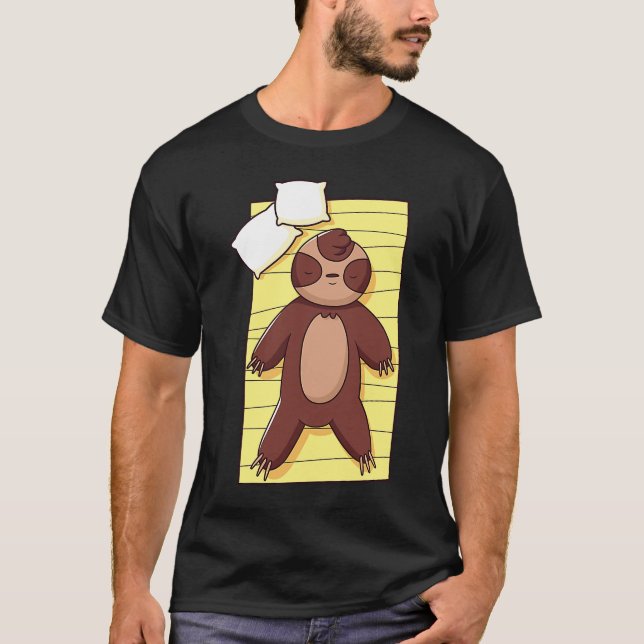 Camiseta Dormir durmiendo (Anverso)
