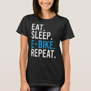 Camiseta Dormir E Bicicleta Repetir E MTB 3