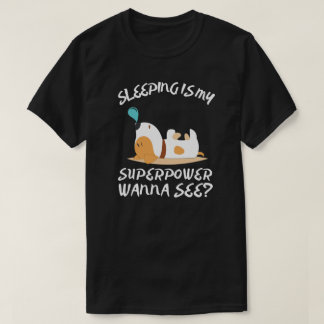 Camiseta Dormir es mi superpoder
