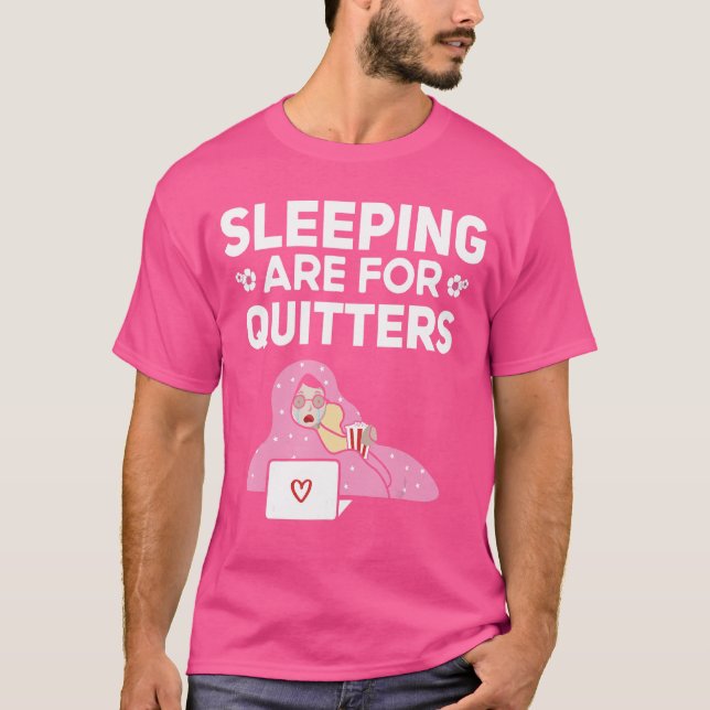 Camiseta Dormir Es Para Quitters K Drama Corea Drama Kdr (Anverso)
