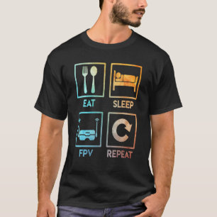 Camiseta Dormir Fpv Race Drone Rc Drone Quadcopter Racin