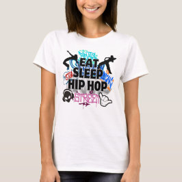 Camiseta Dormir Hiphop.w