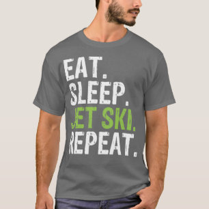 Camiseta Dormir Jet ski repetir 4