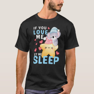 Camiseta Dormir Koala Es Una Idea Animal Para Quién Ama Koa