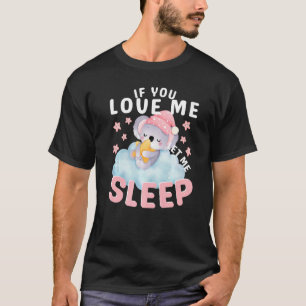 Camiseta Dormir Koala Es Una Idea Animal Para Quién Ama Koa