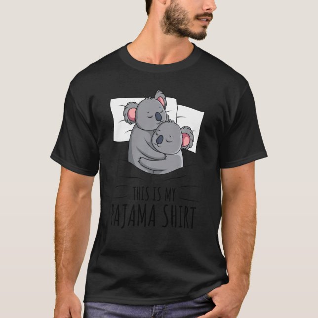 Camiseta Dormir Koala Lover Pajama (Anverso)