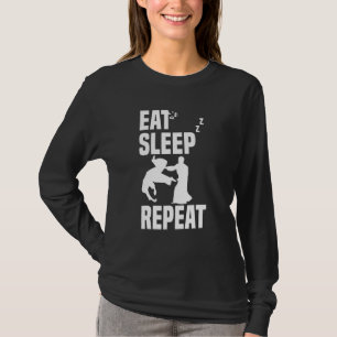 Camiseta Dormir Kokyu Nage Aikido Repetir Aaikido Techniq