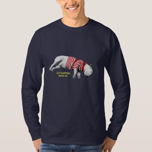 Camiseta DORMIR LA CAMIONETA DE Tee Sleeve de los hombres (Anverso)