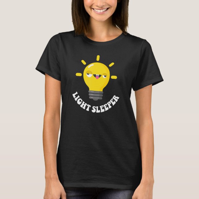 Camiseta Dormir Para Las Mujeres Un Dormitorio Ligero (Anverso)