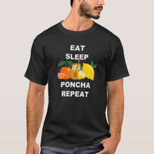 Camiseta Dormir Poncha Repetir Madeira Bebida Tradicional