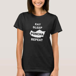 Camiseta Dormir Poncha Repetir Madeira Bebida Tradicional