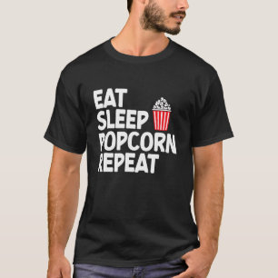 Camiseta Dormir Popcorn Corn Popcorn Snack