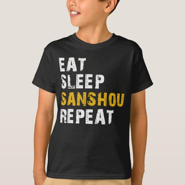 Camiseta Dormir Sanshou (Anverso)