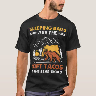 Camiseta Dormir Son Los Tacos Suaves Del Oso Divertido