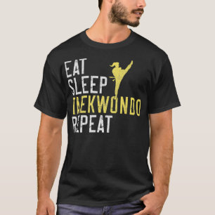 Camiseta Dormir Taekwondo Repetir Taekwondo 1