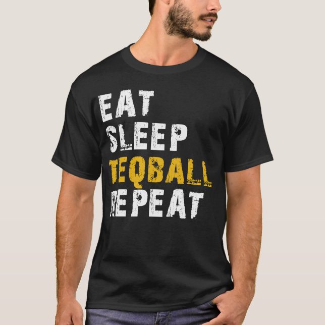 Camiseta dormir Teqball (Anverso)