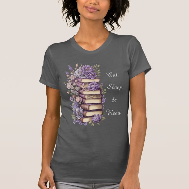 Camiseta Dormir y leer (Anverso)