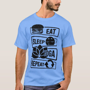 Camiseta Dormir Yoga Repetir Meditación Yoga Yoga Yogi Spir