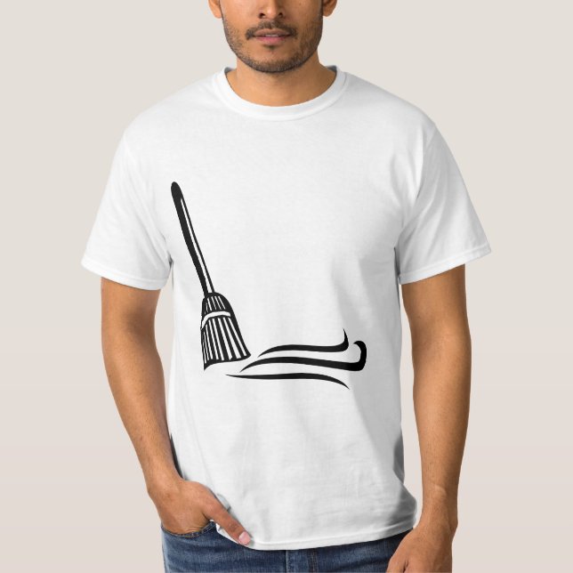 Camiseta Dormitorio de barrido - Barrido limpio (Anverso)