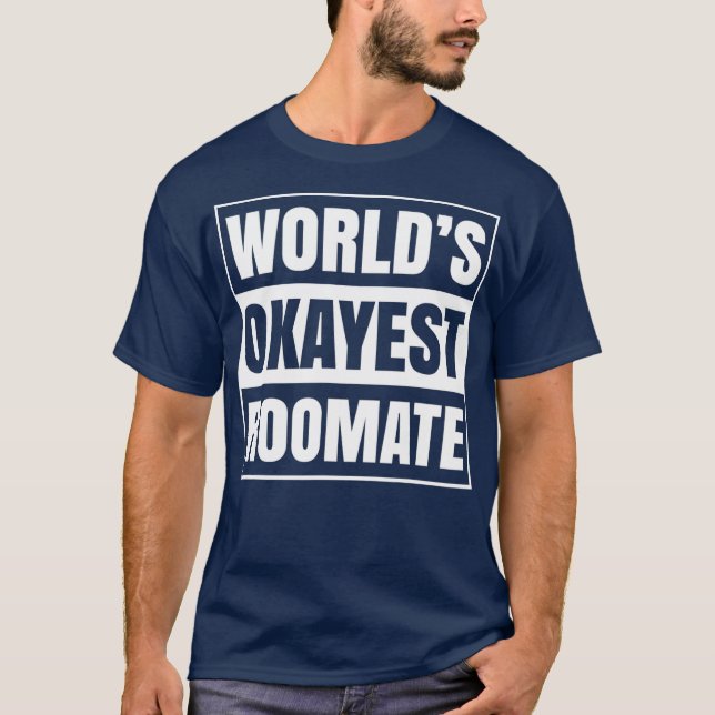 Camiseta Dormitorio Funny Room Mate Men (Anverso)