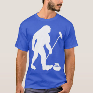 Camiseta Dormitorio Y Piedra Curva Con Curli De Pie Grande