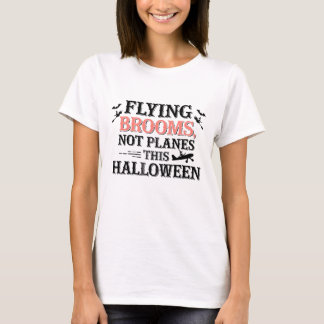 Camiseta Dormitorios Voladores, No Aviones Esta Halloween