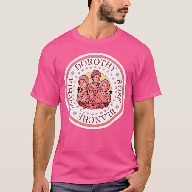 Camiseta Dorothy Rosa Blanche Sophia (Anverso)
