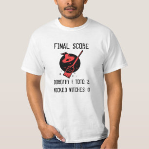 Camiseta Dorothy y Toto 2, brujas 0