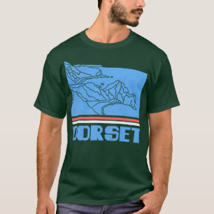 Camiseta Dorset City Gift England City Silhouette Skyline G
