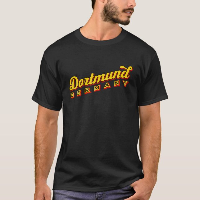 Camiseta Dortmund Alemania (Anverso)