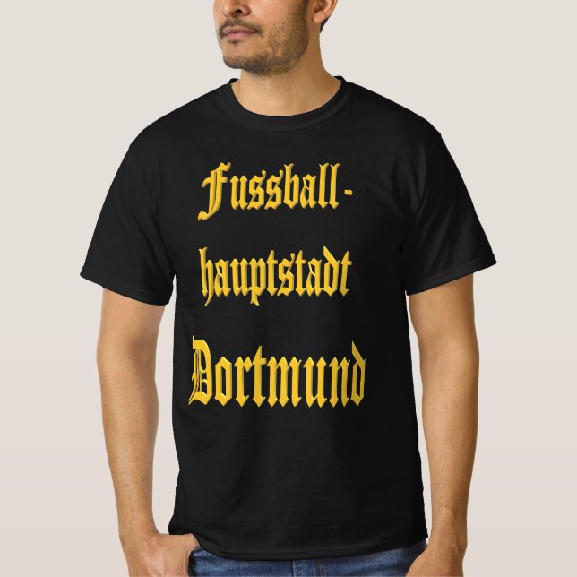 Camiseta Dortmund Fan Design (Anverso)