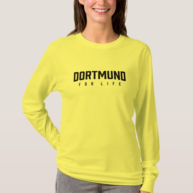 Camiseta Dortmund For Life (Anverso)