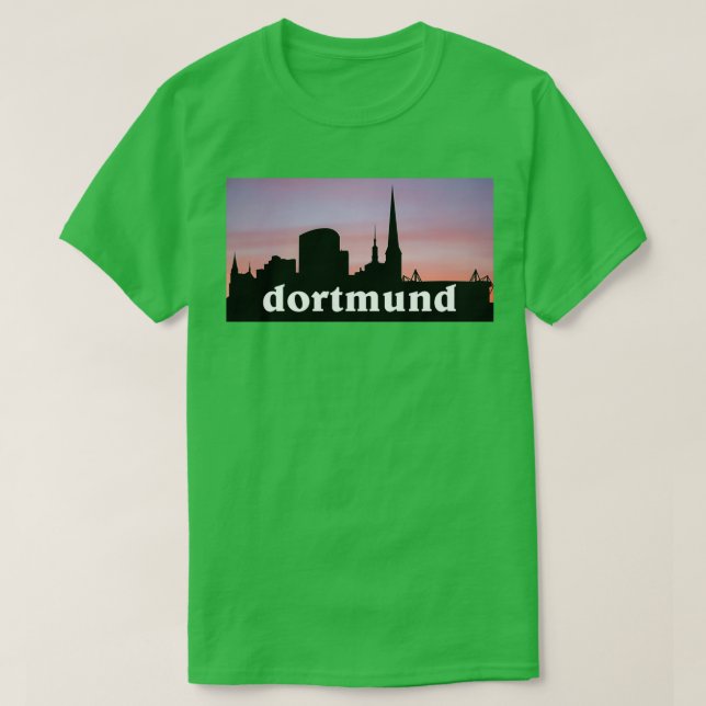 Camiseta Dortmund Skyline (Diseño del anverso)