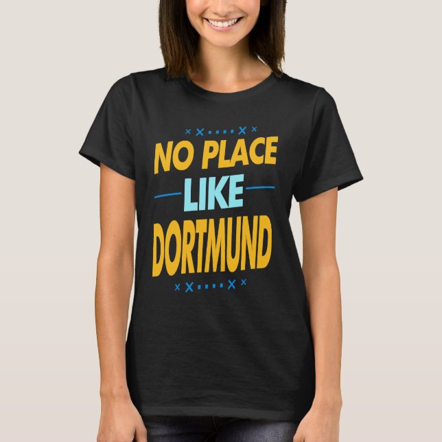 Camiseta Dortmund souvenir  idea for Germany holidays (Anverso)