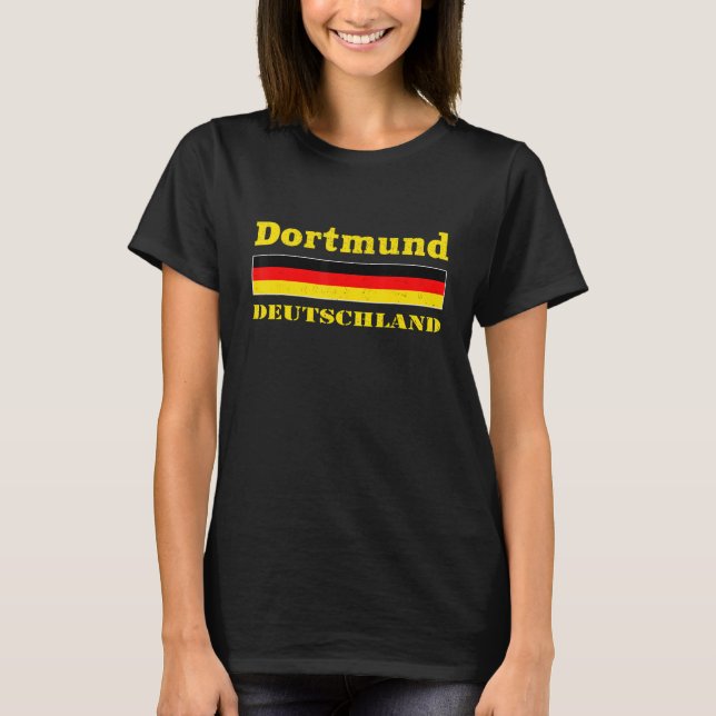 Camiseta Dortmund Westphalian Alemania Dialect Souvenir_7 (Anverso)