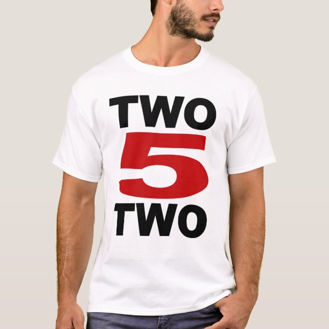 Camiseta Dos 5 dos (Anverso)