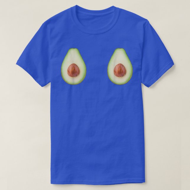 Camiseta Dos aguacates divertidos Hipster T (Diseño del anverso)