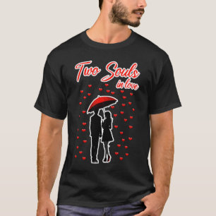 Camiseta Dos almas enamoradas