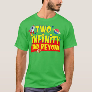 Camiseta Dos Años Infinito Y Después Del Segundo Cumpleaños