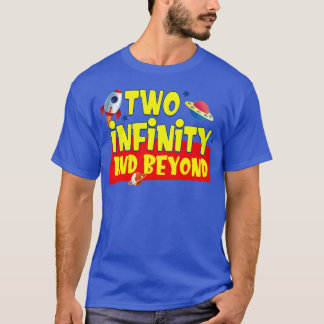 Camiseta Dos Años Infinito Y Después Del Segundo Cumpleaños