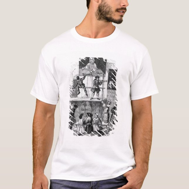 Camiseta Dos anuncios referentes a falso, el (Anverso)