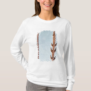 Camiseta Dos arpones, período paleolítico superior